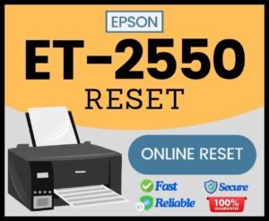 Epson ET-2550 reset