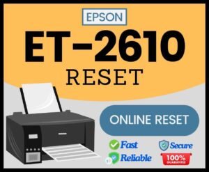 Epson ET-2610 reset