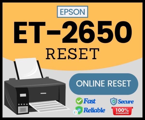 Epson ET-2650 reset