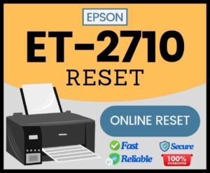 Epson ET-2710 reset