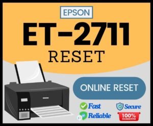 Epson ET-2711 reset