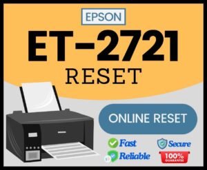 Epson ET-2721 reset