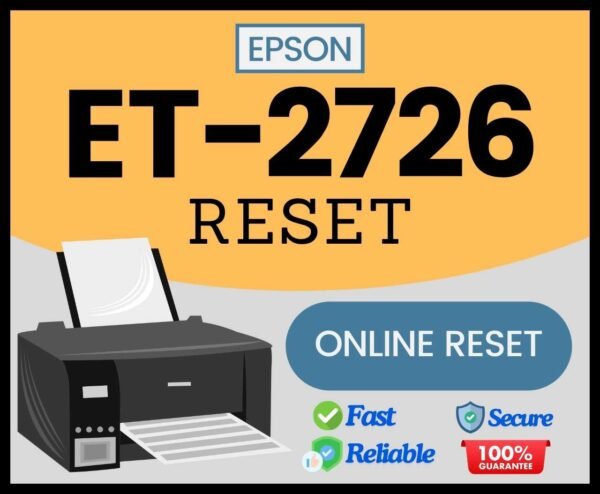 Epson ET-2726 reset