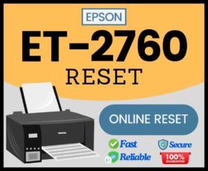 Epson ET-2760 reset