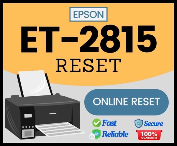 Epson ET-2815 reset