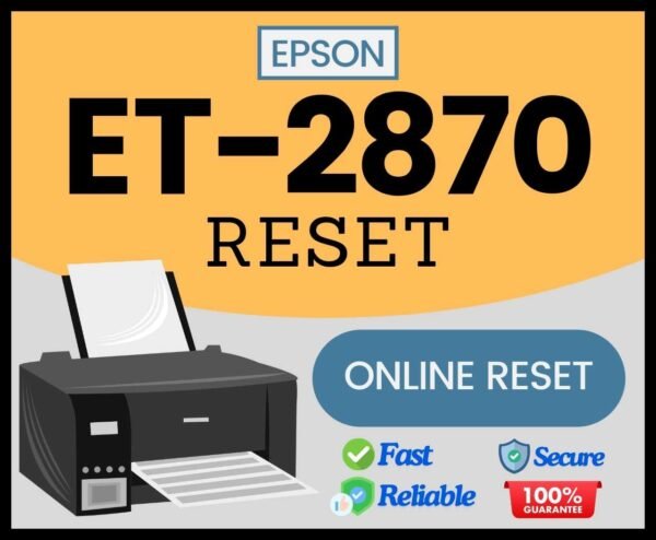 Epson ET-2870 reset