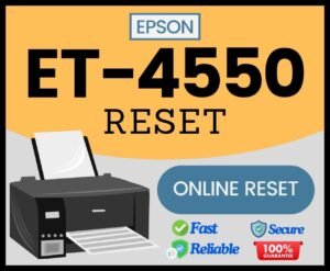 Epson ET-4550 reset