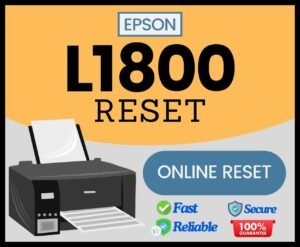 Epson L1800 reset