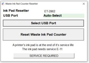 Epson ET-2862 Resetter