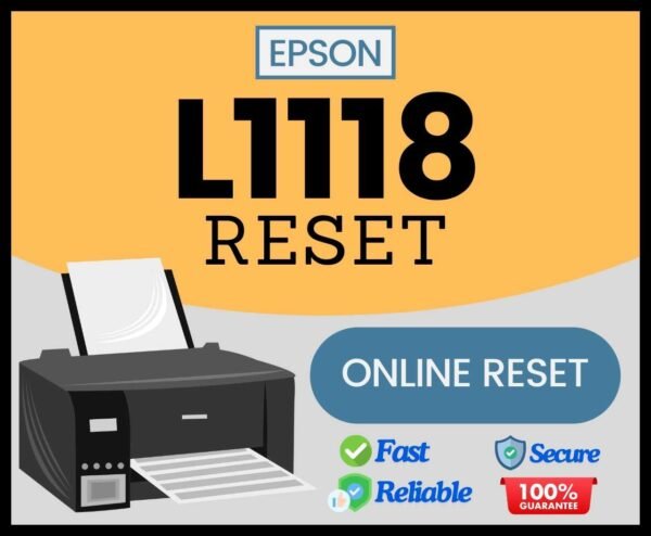 Epson L1118 reset