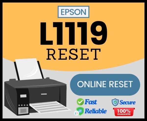 Epson L1119 reset