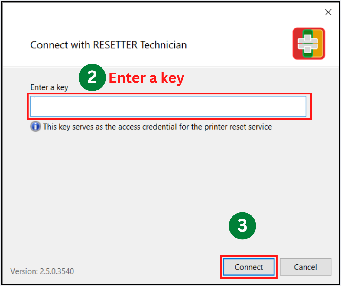 ENTER A KEY